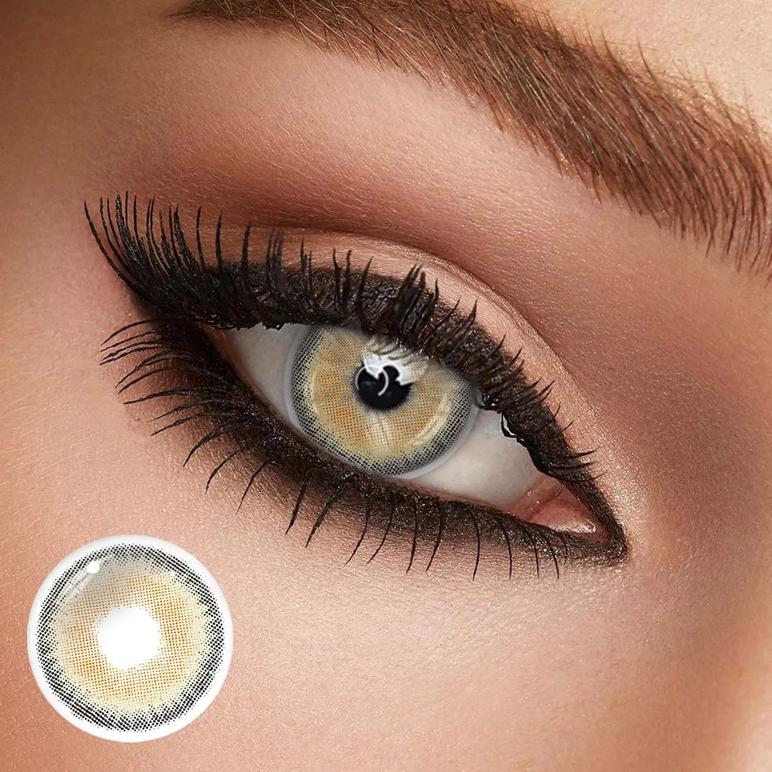NO1Pretty Classical Coffee Brown Colored Contact Lenses