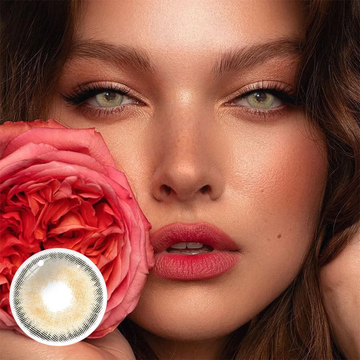 NO1Pretty Classical Coffee Brown Colored Contact Lenses