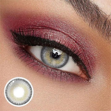 NO1Pretty LA Girl Grey Colored Contact Lenses