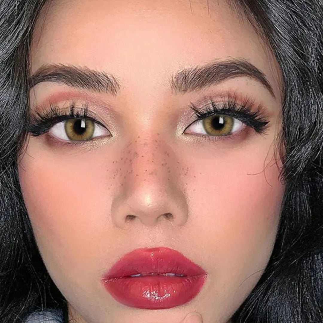 LA Girl Brown Colored Contacts