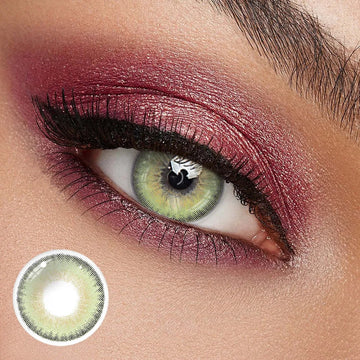 NO1Pretty LA Girl Green Colored Contact Lenses