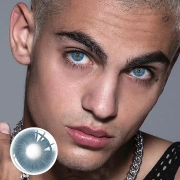 NO1Pretty Love Story 5-HT Blue Colored Contact Lenses