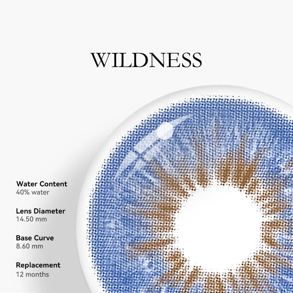 Peacock blue contact lenses, peacock feather contacts, wildness collection lenses, HEMA contact lenses, majestic eye lenses, 14.5mm eye lenses, FDA approved colored contacts, yearly disposable lenses, peacock inspired beauty, special event contacts, elegant eye design, wedding contact lenses, performance art contacts, 2023 collection lenses, mystical blue eyes