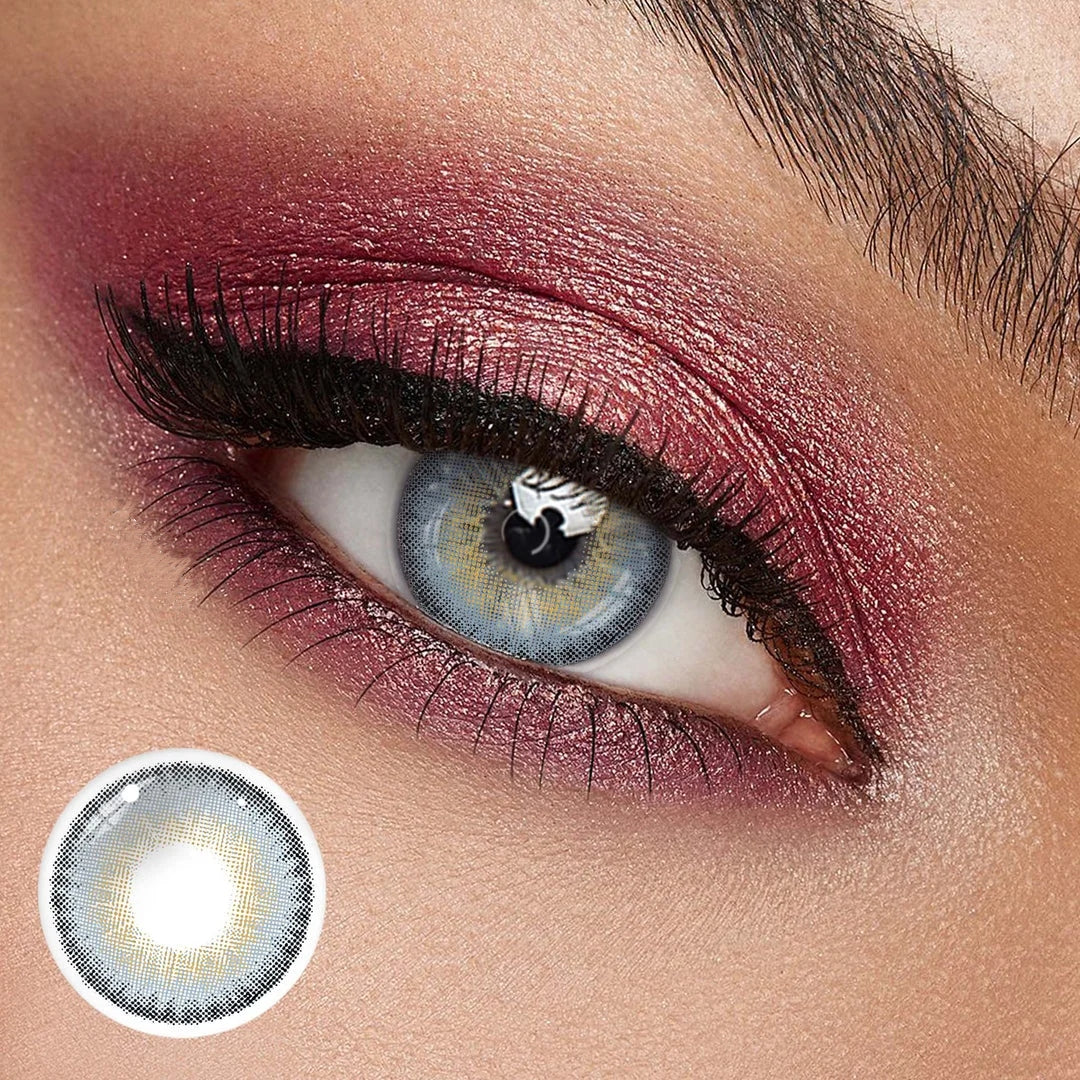 LA Girl blue contact lenses, doll eye effect contacts, blue colored contacts for dark eyes, FDA approved cosmetic lenses, yearly disposable colored contacts, natural eye enhancement, HEMA contact lenses, 14.2mm eye lenses, blue eye contacts, exotic eye contacts, daily wear contact lenses, prescription plano lenses, party contact lenses, beauty enhancement products, ocean blue eyes