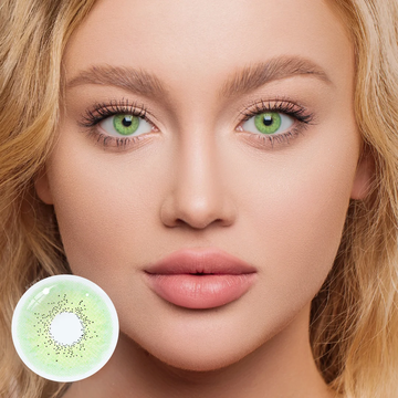 NO1Pretty Ocean Green Colored Contact Lenses