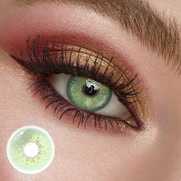 NO1Pretty Ocean Green Colored Contact Lenses
