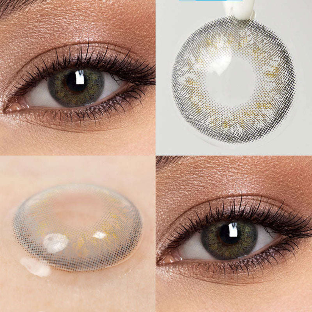  Iris grey contact lenses, natural colored contacts, Russian grey eyes, daily wear contact lenses, FDA approved cosmetic lenses, yearly disposable contacts, natural eye enhancement, HEMA contact lenses, 14.2mm eye lenses, minimal makeup contacts, prescription plano lenses, beauty essential products, comfortable eye lenses, sunlight enhancement contacts, universal skin tone lenses, nude makeup contacts, MLBB inspired lenses, safe colored contacts, NO1Pretty contact lenses