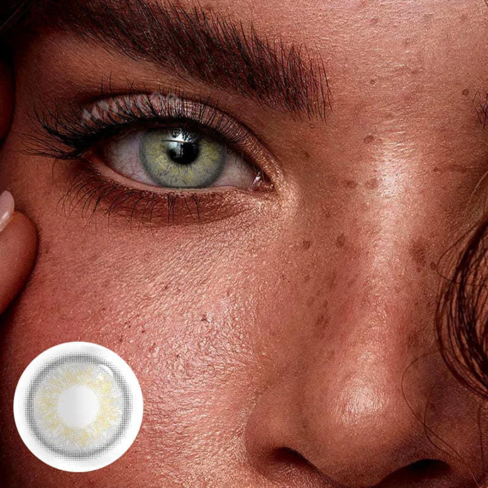  Iris grey contact lenses, natural colored contacts, Russian grey eyes, daily wear contact lenses, FDA approved cosmetic lenses, yearly disposable contacts, natural eye enhancement, HEMA contact lenses, 14.2mm eye lenses, minimal makeup contacts, prescription plano lenses, beauty essential products, comfortable eye lenses, sunlight enhancement contacts, universal skin tone lenses, nude makeup contacts, MLBB inspired lenses, safe colored contacts, NO1Pretty contact lenses