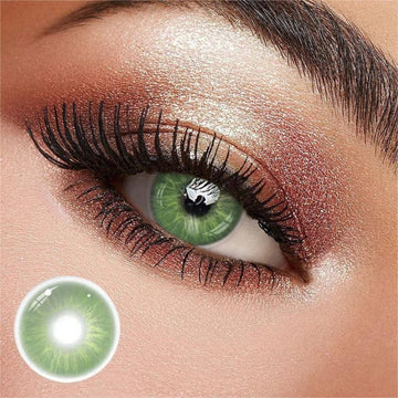 NO1Pretty Love Story Endorphin Green Colored Contact Lenses