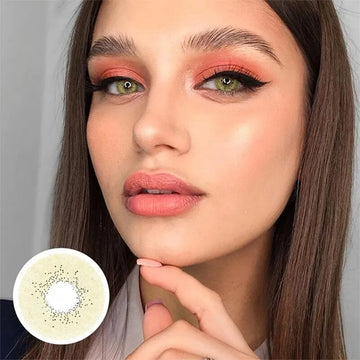 NO1Pretty Ocean Brown Colored Contact Lenses