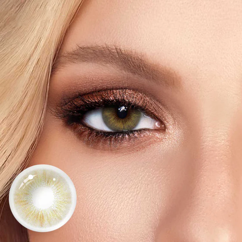 Sun Kissed Girls contact lenses, Selena Brown colored contacts, California sunshine lenses, brown golden eye contacts, natural colored lenses, FDA approved cosmetic lenses, yearly disposable contacts, daily wear contact lenses, HEMA contact lenses, 14.2mm eye lenses, summer beauty essentials, golden radial pattern, west coast style, comfortable daily lenses, prescription plano lenses, Sun Kissed Girls collection, beach beauty accessories